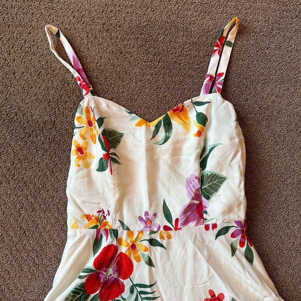 Floral beachy dress